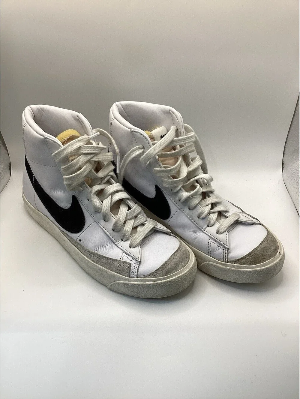 Size 6.5 - Nike Blazer Mid 77 Vintage White Black 2019